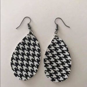 Houndstooth Earrings